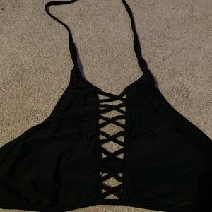hollister swim top